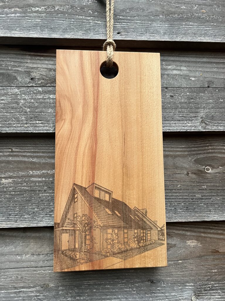 Veluws Beukenhout | Serveerplank | Huis of Gebouw